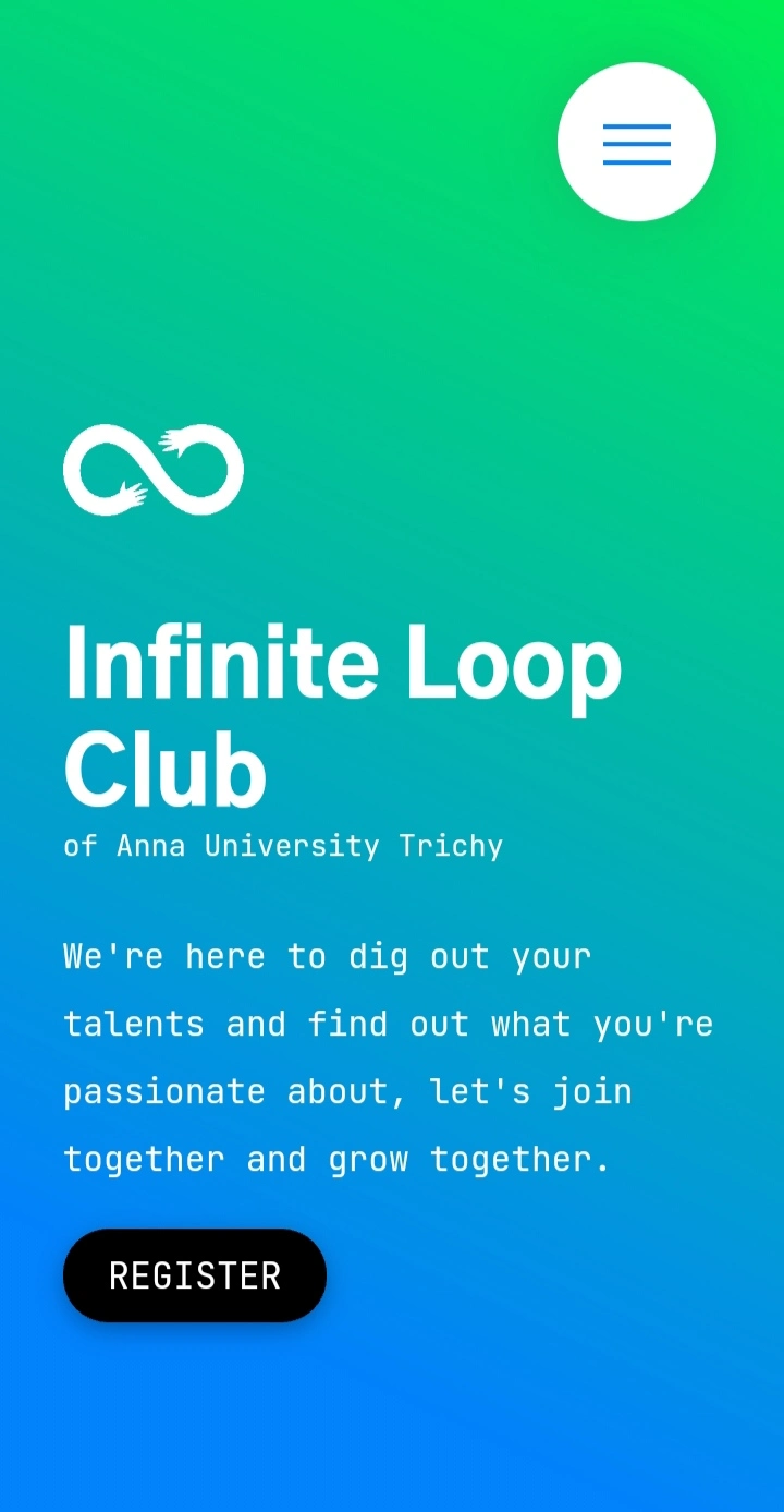 Infinite Loop Club website
